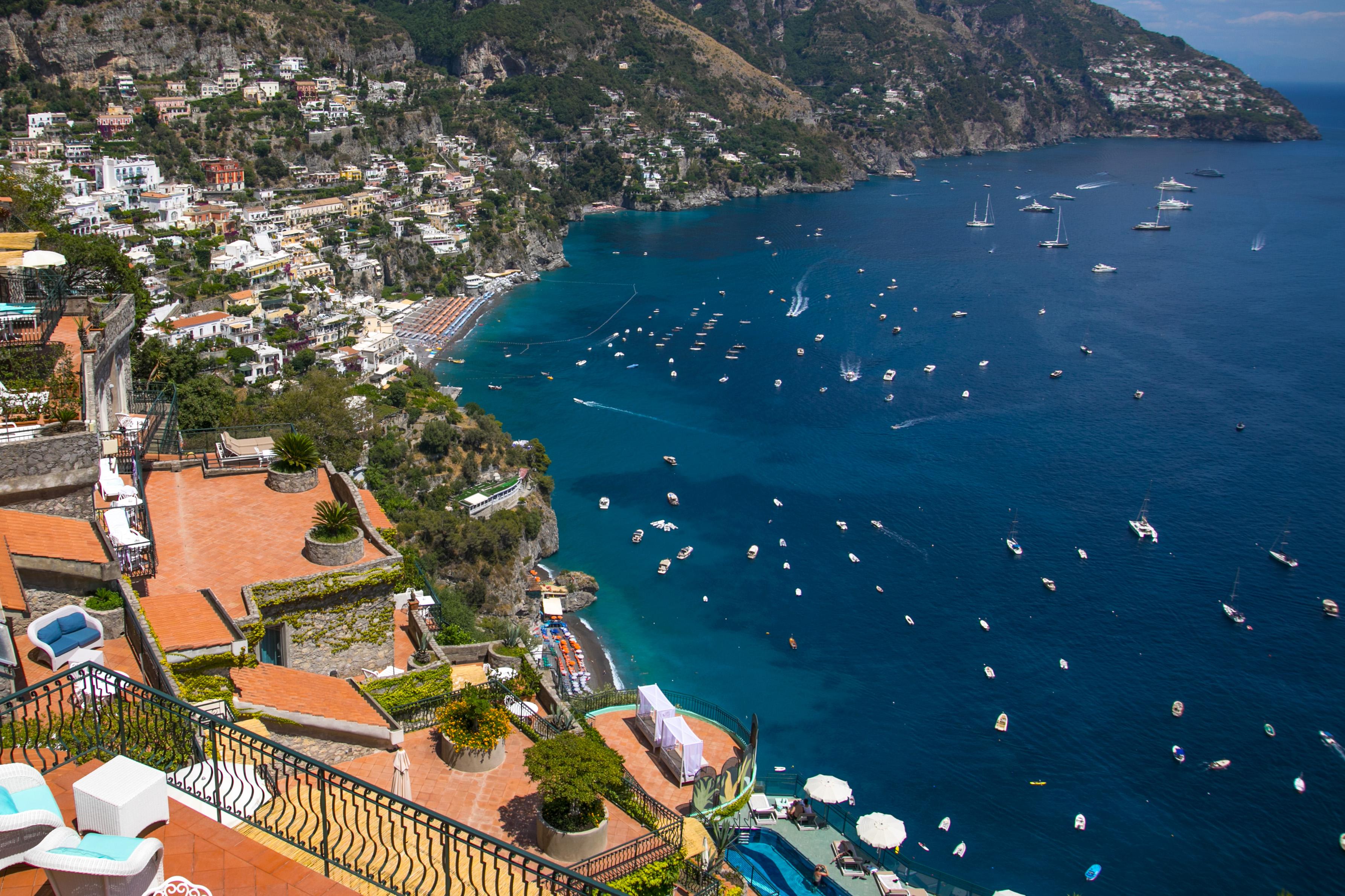 Hotel Le Agavi Positano Esterno foto